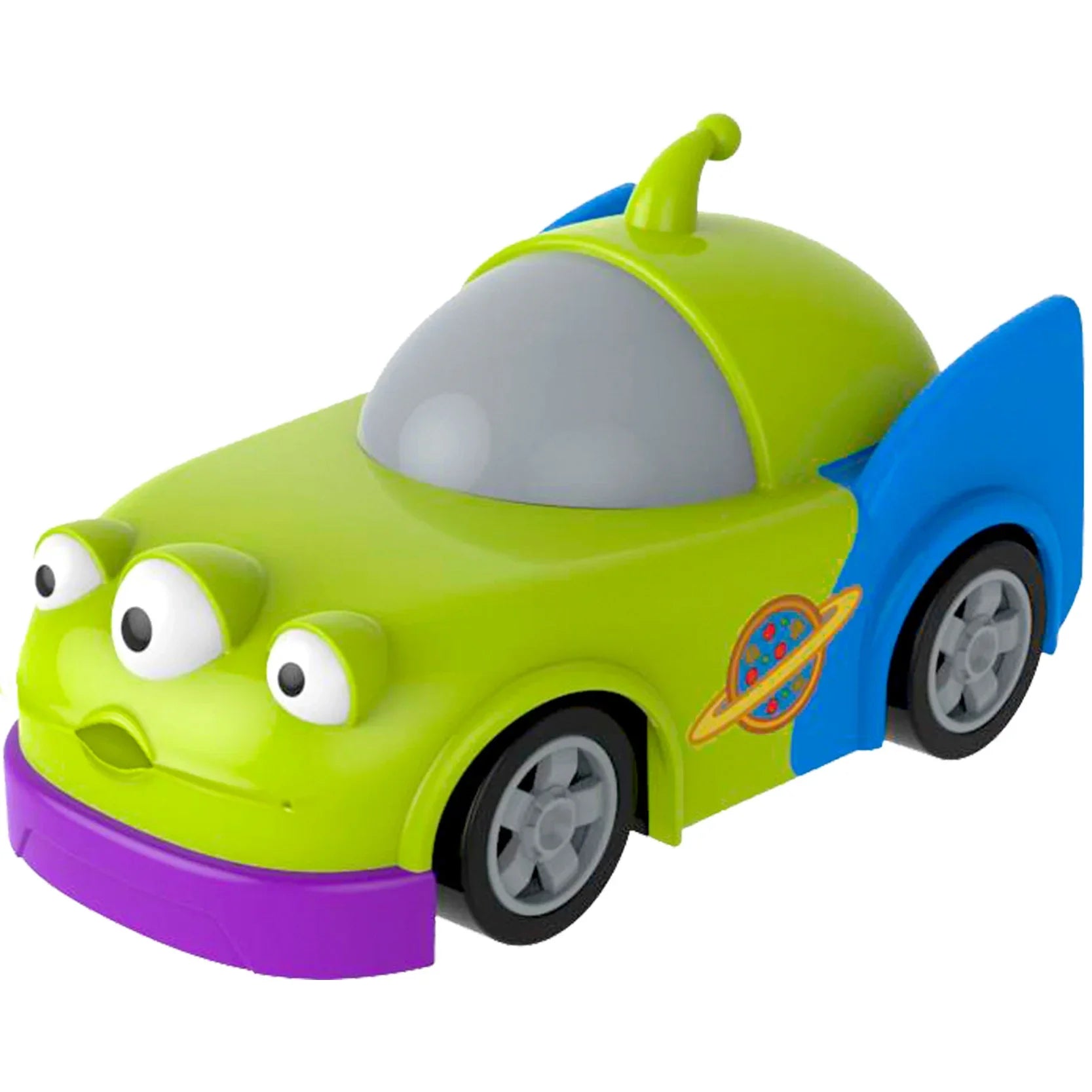 5 Styles Disney Toy Story Buzz Lightyear Woody Jessie Rex Alien Cartoon Model Inertial Pull-back Free Wheel Car Toys Kids Gift