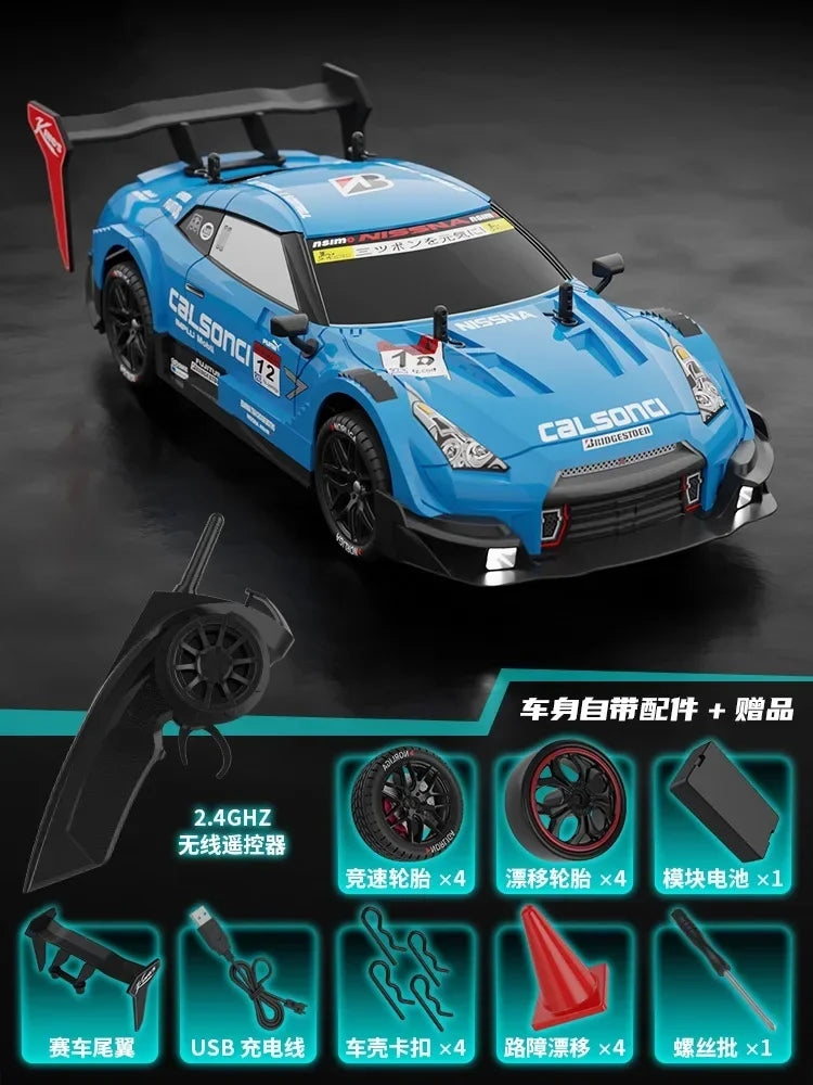 Rhino GTR V2 2.4G 4WD Off-Road Drift Racing RC Car for Kids - Electronic Hobby Toy