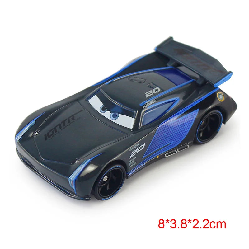NEW Disney Pixar Cars 3 Toy Lightning McQueen Jackson Frank Airplane Champion Metal Diecast Model Car For Kid Birthday Xmas Gift