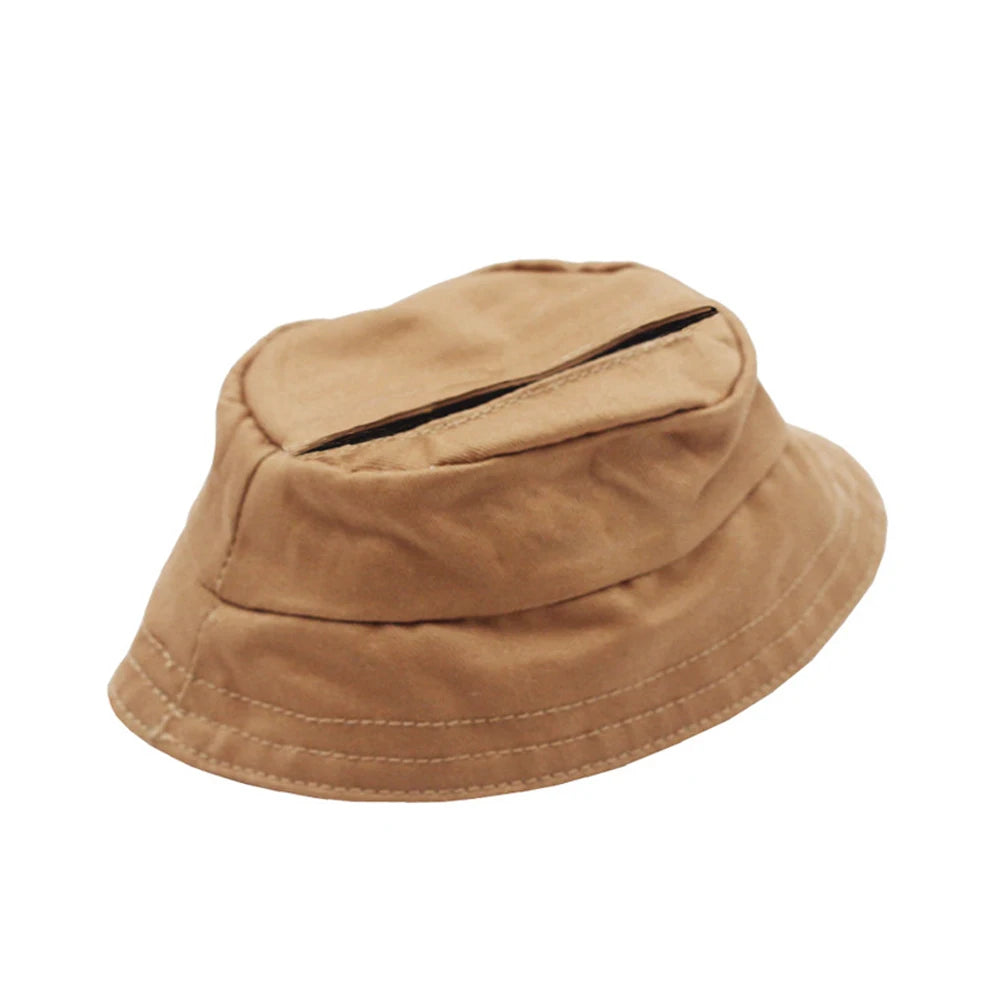For 17cm LABUBU hat sit party macaron outfit doll bucket Hat Cute Doll Accessories Kids Girls Toys