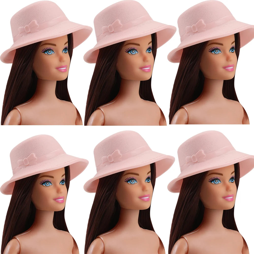 NK Official Mix Doll Accessories 1/6 Doll Clothes Doll Toy hous Cowboy Hats Sunglasses Caps Shoes 11.5 Inch Doll house Toys JJ