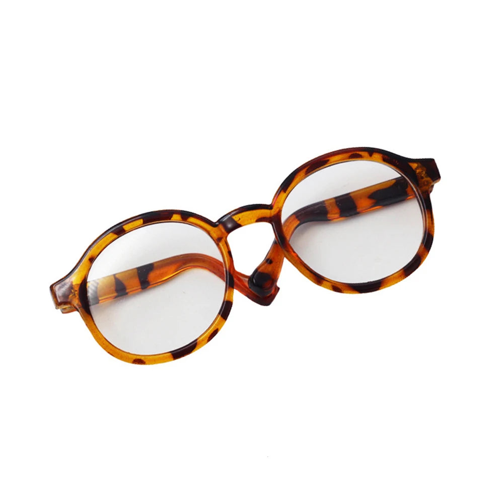 Labubu 6.5cm/9cm Fashion Accessories Cute Plastic  Glasses for 15cm/17cm Labubu for 60cm BJD Dolls and 1/3 BJD Dolls Toy Glasses