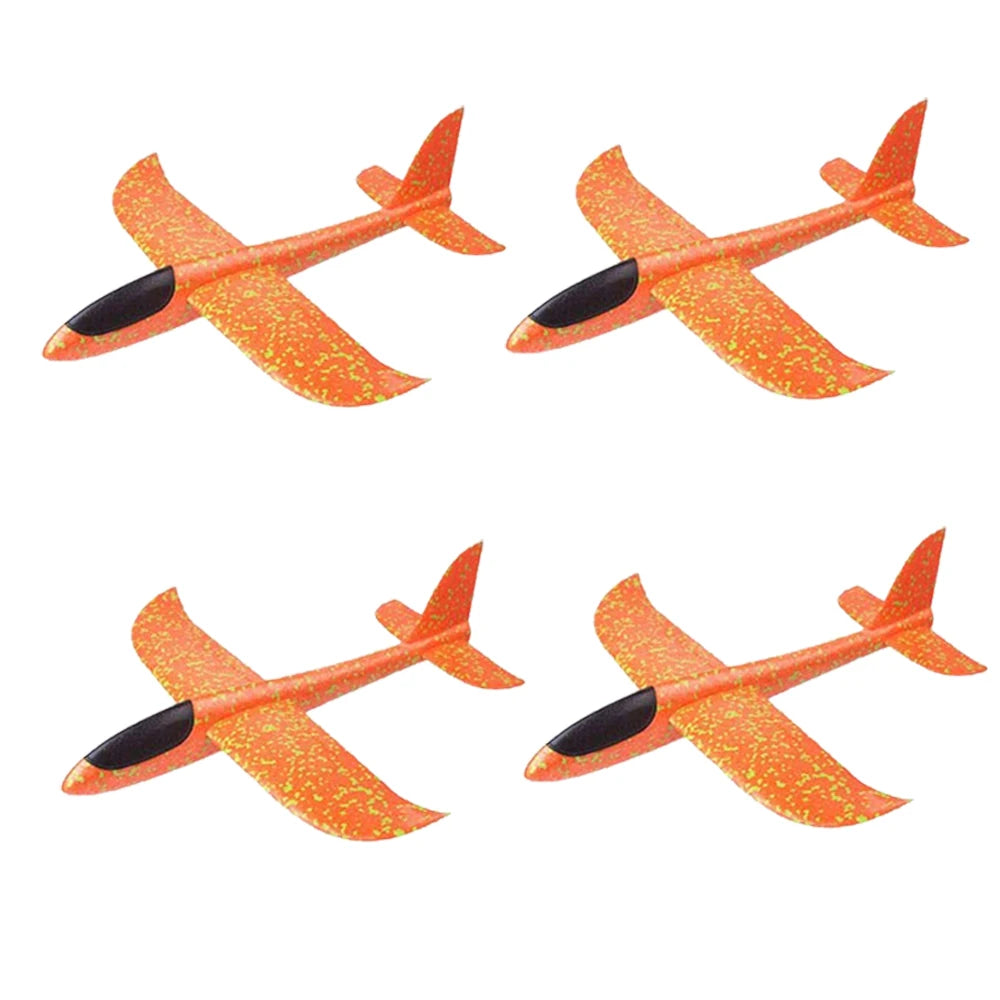 36cm48cm Large Foam Plane Glider Hand Throw Airplane Inertial EPP Bubble Planes Outdoor Launch Kids Toys for Children Boys Gift