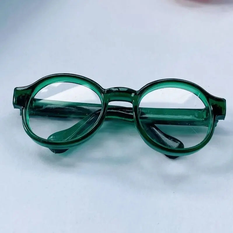 Labubu 6.5cm/9cm Fashion Accessories Cute Plastic  Glasses for 15cm/17cm Labubu for 60cm BJD Dolls and 1/3 BJD Dolls Toy Glasses