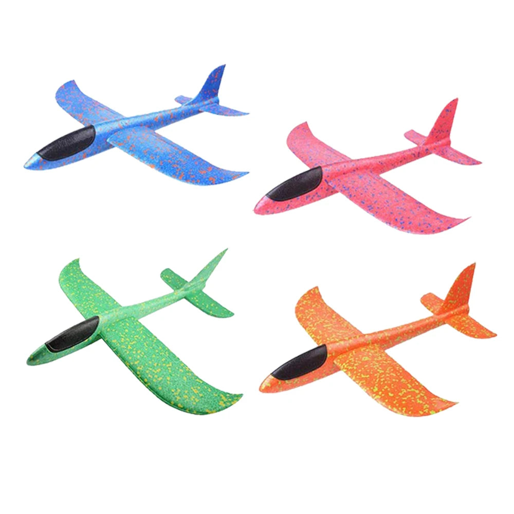 36cm48cm Large Foam Plane Glider Hand Throw Airplane Inertial EPP Bubble Planes Outdoor Launch Kids Toys for Children Boys Gift