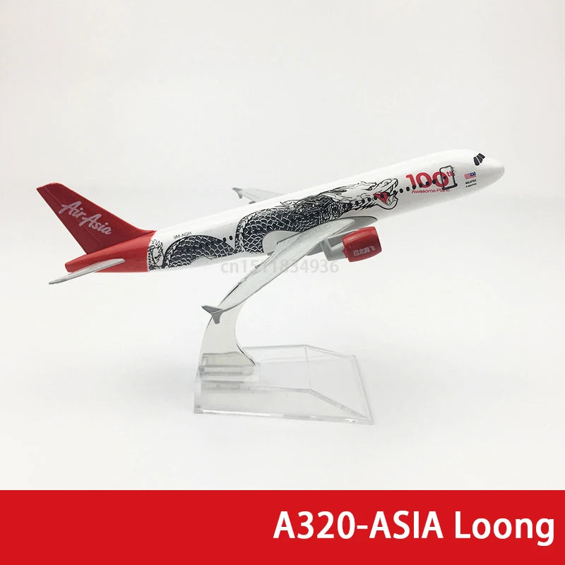 6Inch 15CM A380 A350 A330 A320 Concorde Diecast Airplane Model For Gift Collection