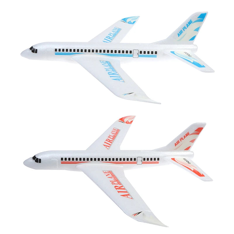 36cm48cm Large Foam Plane Glider Hand Throw Airplane Inertial EPP Bubble Planes Outdoor Launch Kids Toys for Children Boys Gift
