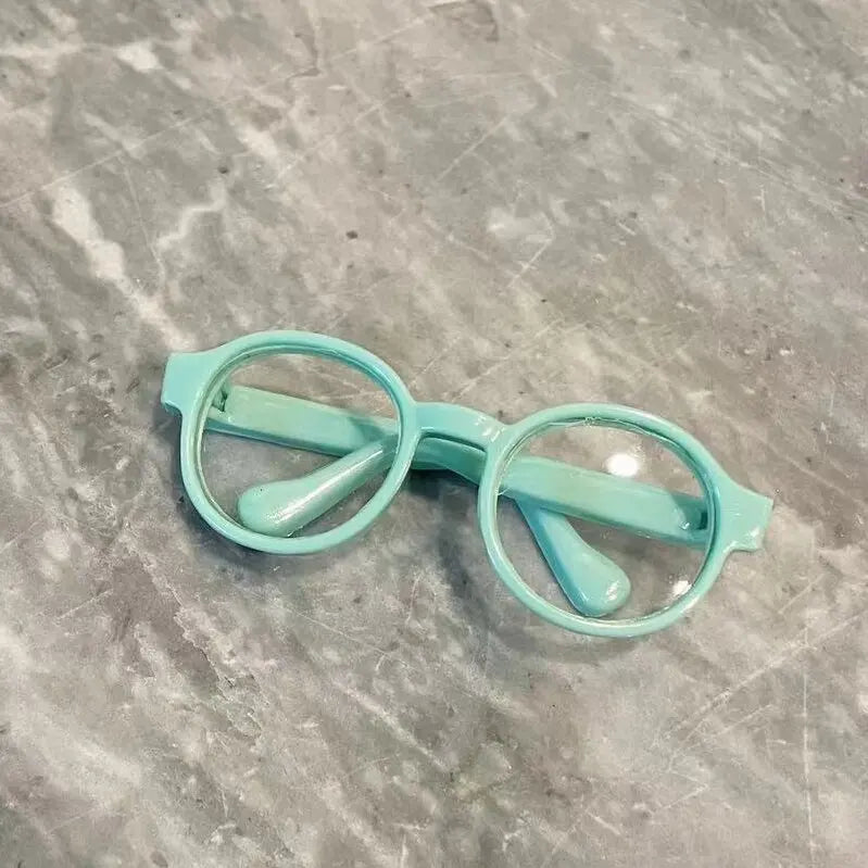 Labubu 6.5cm/9cm Fashion Accessories Cute Plastic  Glasses for 15cm/17cm Labubu for 60cm BJD Dolls and 1/3 BJD Dolls Toy Glasses
