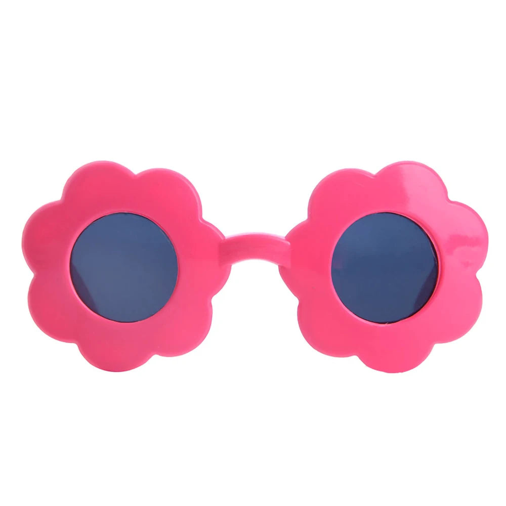 Cute Doll Glasses 18inches Reborn 1/6 Blyth Doll Fashion Flowers Crown Heart Shape Sunglasses DIY Accessories
