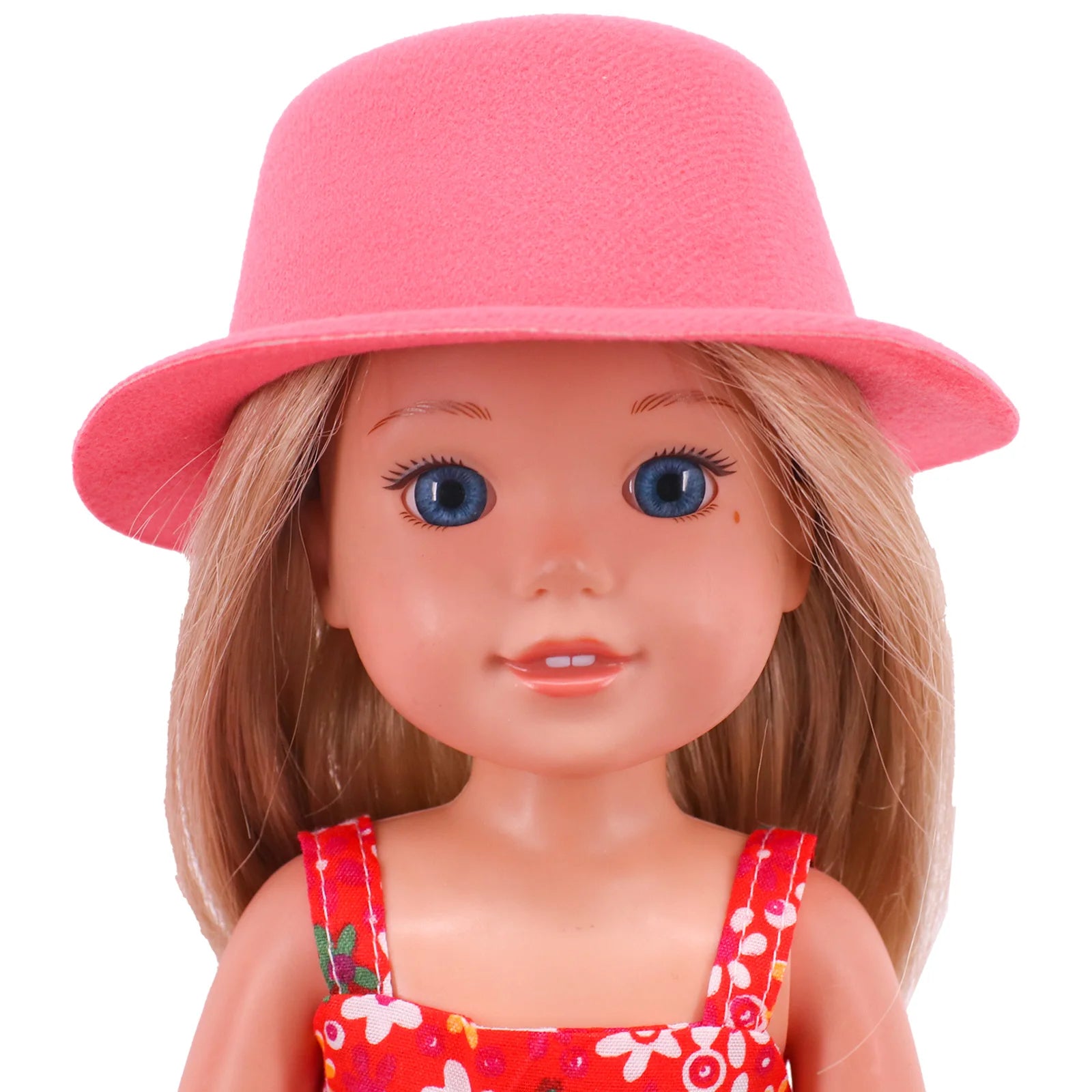 Plush Cute Doll Hat For Paola Reina & 1/3 1/4 1/6 BJD Blyth & 14.5 Inch Wellie Wisher Doll Clothes Accessories