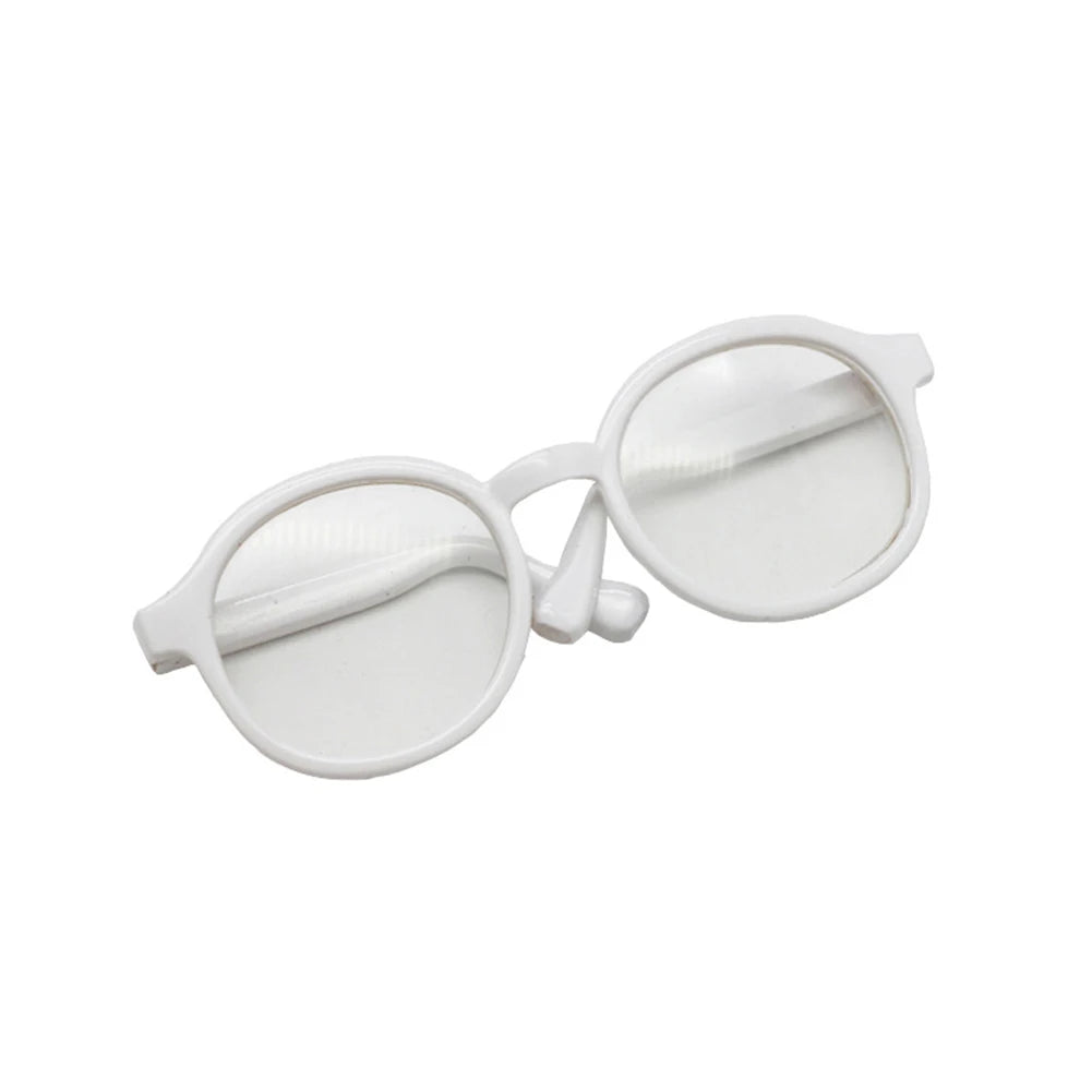 Labubu 6.5cm/9cm Fashion Accessories Cute Plastic  Glasses for 15cm/17cm Labubu for 60cm BJD Dolls and 1/3 BJD Dolls Toy Glasses