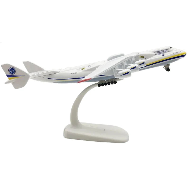 20CM Diecast Alloy Antonov An-225 "Mriya" B747 777 787 A380 350 330 Airplane Model 1/400 Scale