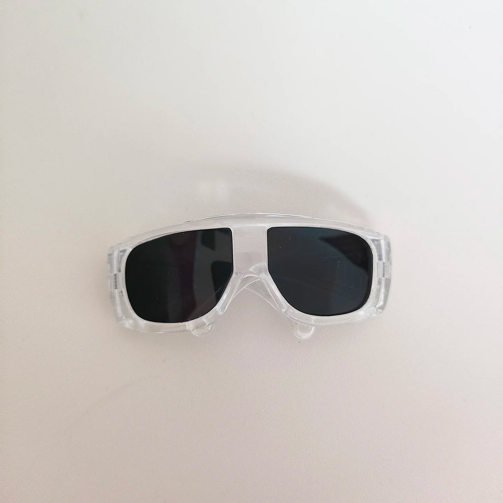 Doll Glasses 6.5cm Goggles Sunglasses for 17cm Labubu V1 V2 V3 Doll Accessories