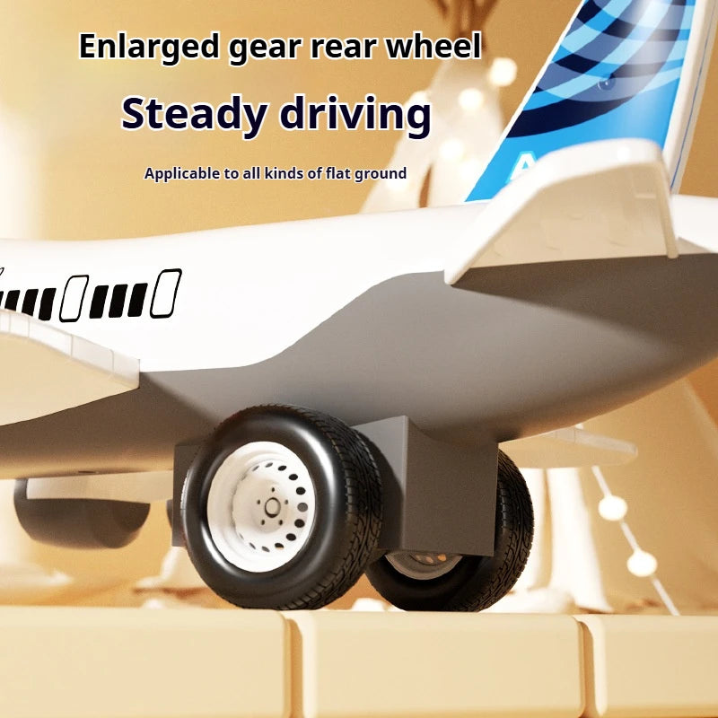 Large Children's Inertia Toy Airplane Boys Model Gift Aircraft Model for Kids Big Size Toy Plane Present for Boys