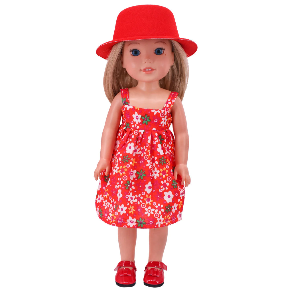 Plush Cute Doll Hat For Paola Reina & 1/3 1/4 1/6 BJD Blyth & 14.5 Inch Wellie Wisher Doll Clothes Accessories