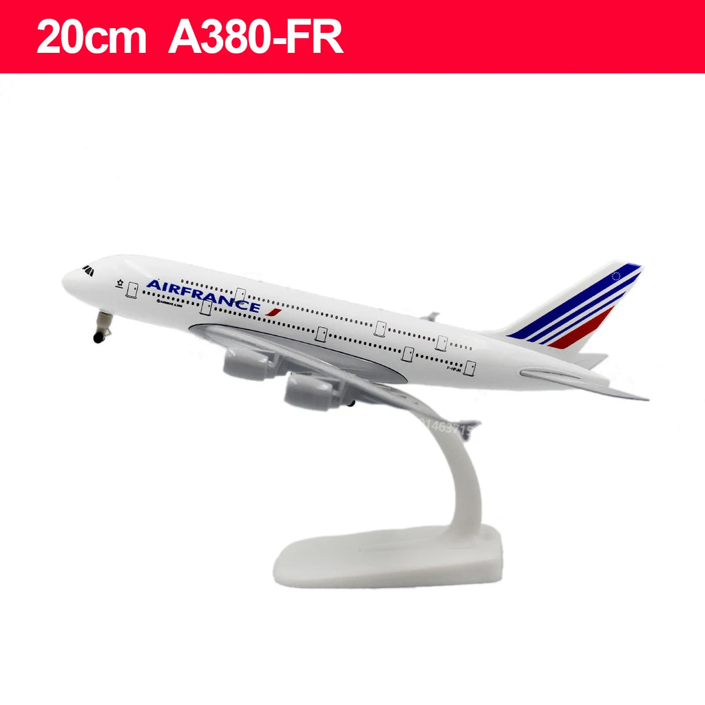 20CM Diecast Alloy Antonov An-225 "Mriya" B747 777 787 A380 350 330 Airplane Model 1/400 Scale