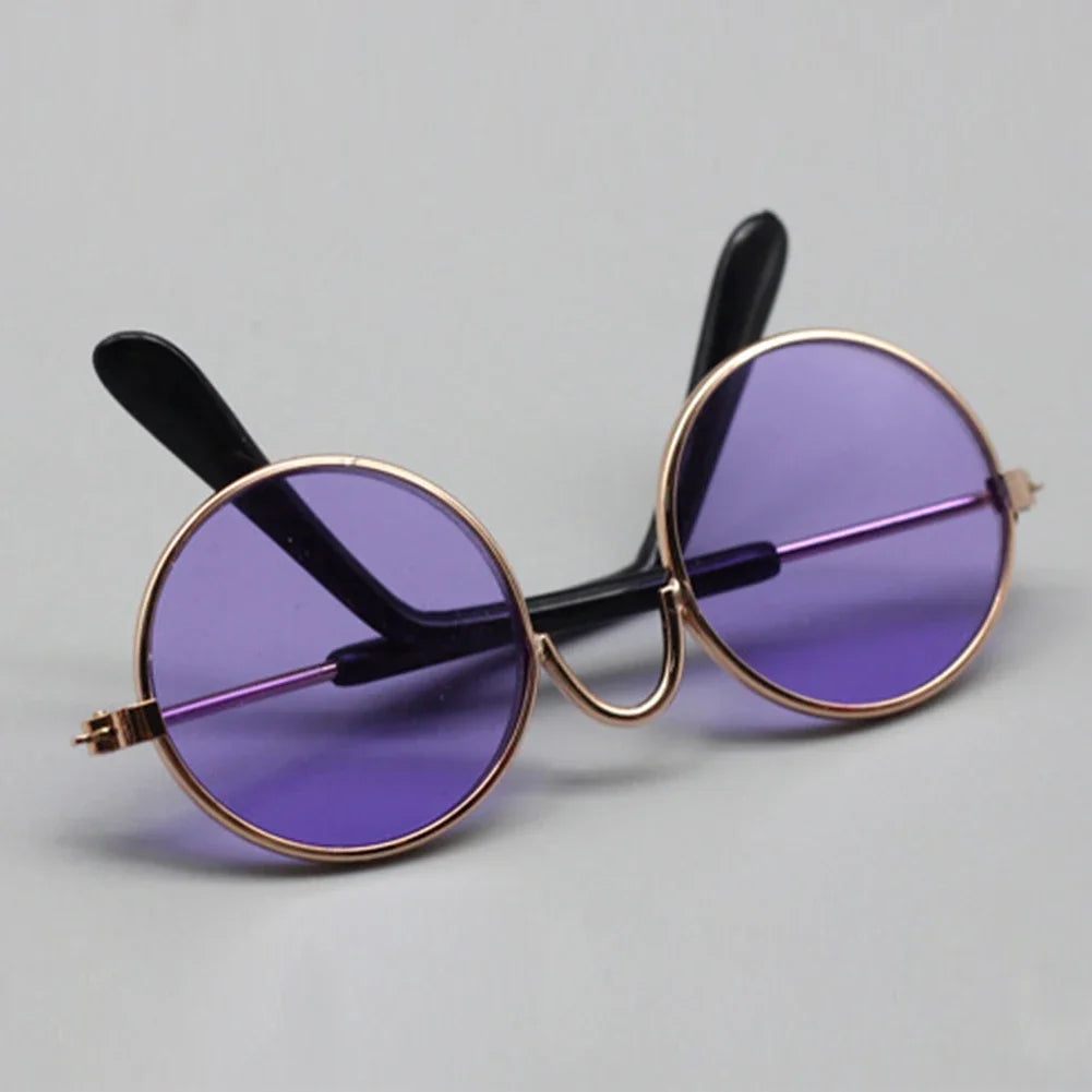 For 10/15cm Cotton/Ropa Labubu Glasses Cute Plastic Glasses Delicate Workmanship For Dolls Toy Glasses Accessories