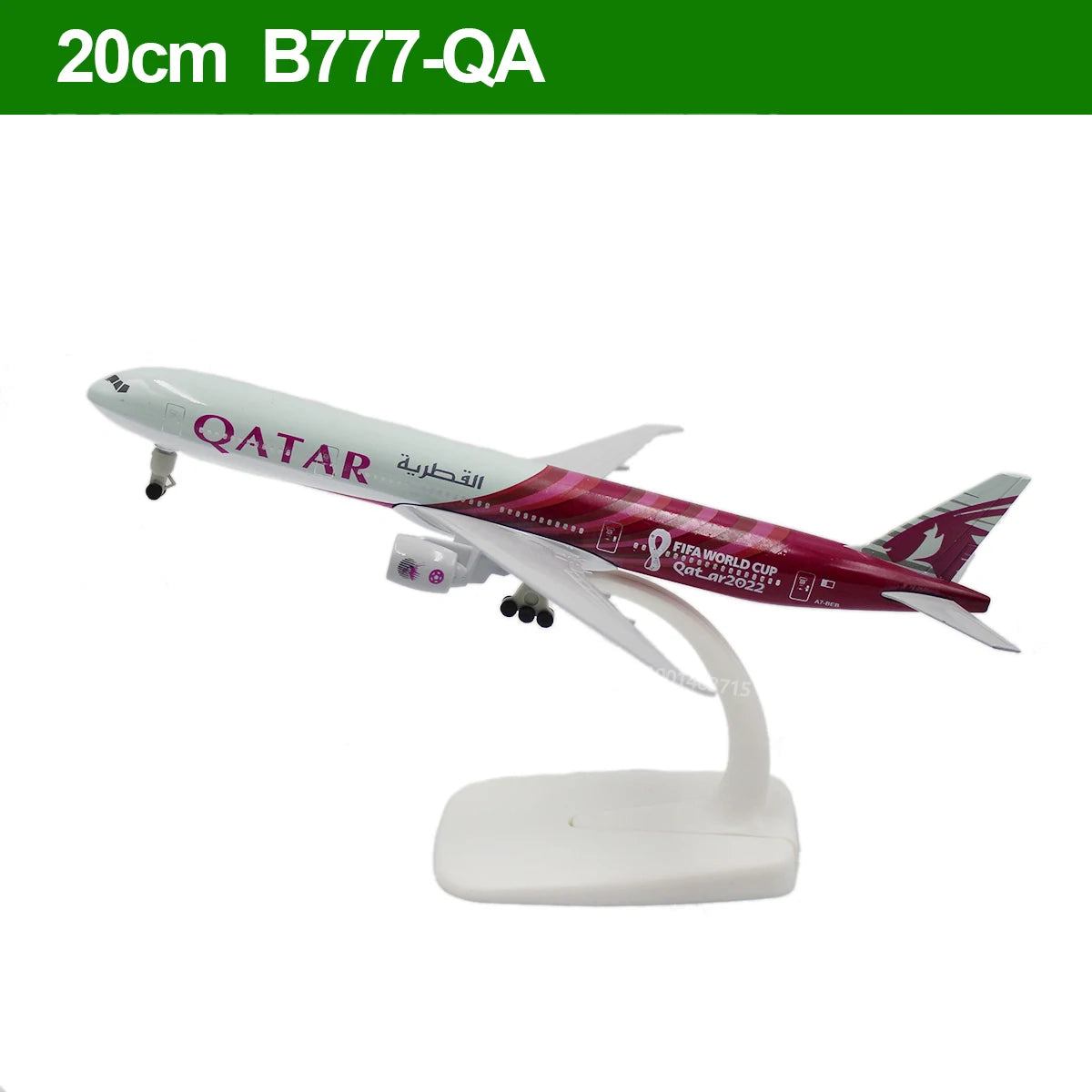 20CM Diecast Alloy Antonov An-225 "Mriya" B747 777 787 A380 350 330 Airplane Model 1/400 Scale