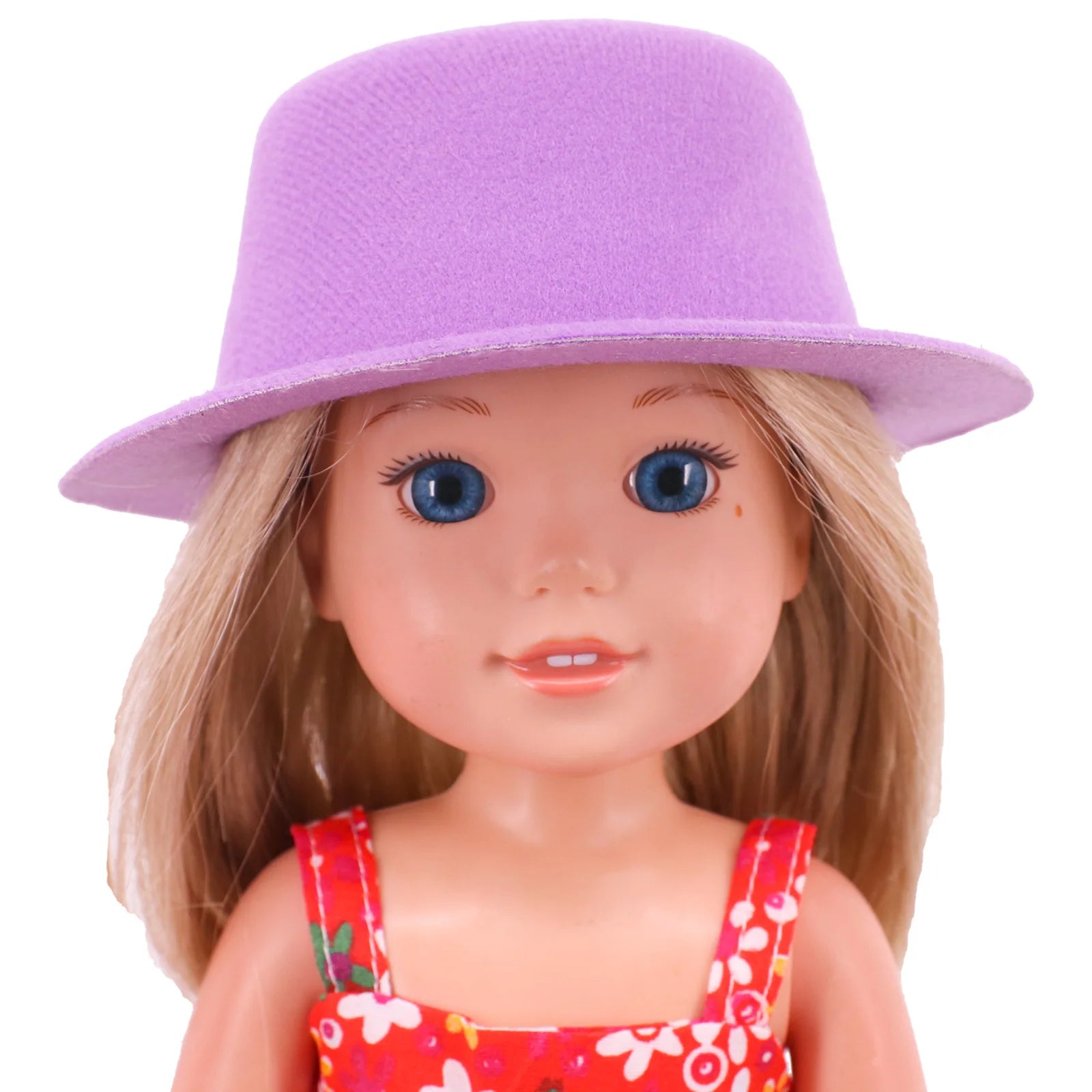Plush Cute Doll Hat For Paola Reina & 1/3 1/4 1/6 BJD Blyth & 14.5 Inch Wellie Wisher Doll Clothes Accessories