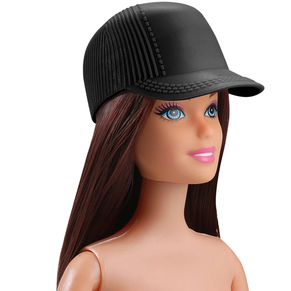 NK Official Mix Doll Accessories 1/6 Doll Clothes Doll Toy hous Cowboy Hats Sunglasses Caps Shoes 11.5 Inch Doll house Toys JJ