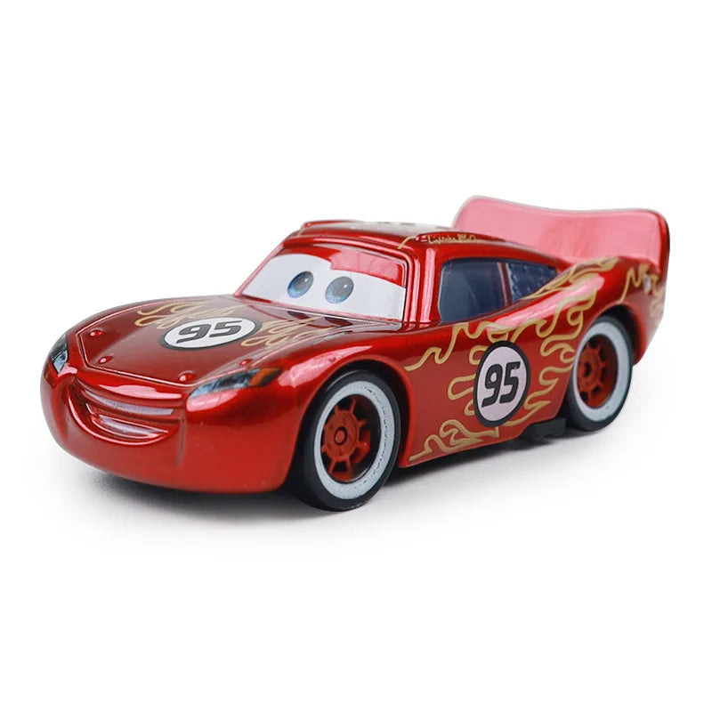 Disney Pixar No. 95 Lightning McQueen Metal Die-cast Toy Car 1:55 Bulk Spot Car2 & Car3 Kids Best Birthday Gift