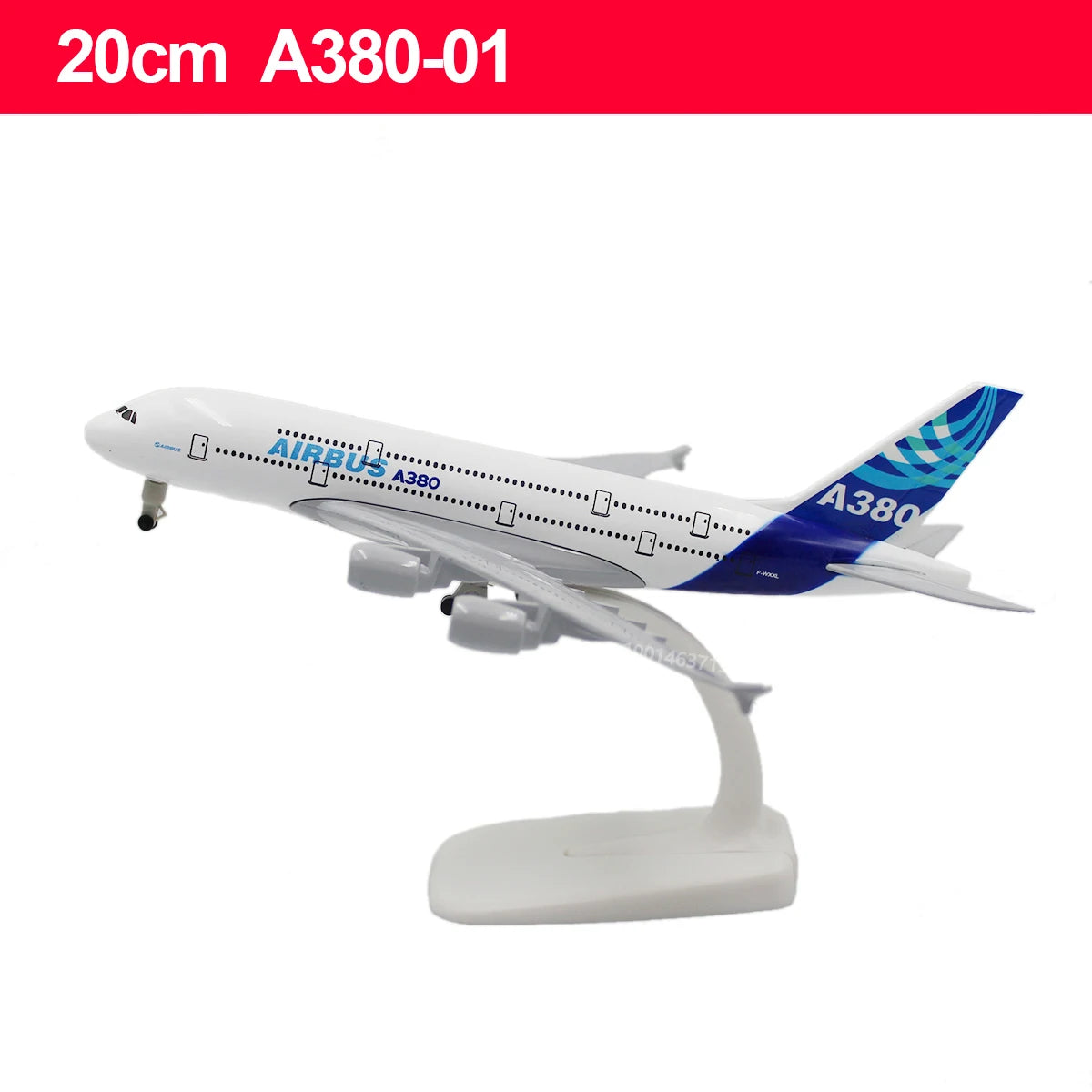 20CM Diecast Alloy Antonov An-225 "Mriya" B747 777 787 A380 350 330 Airplane Model 1/400 Scale