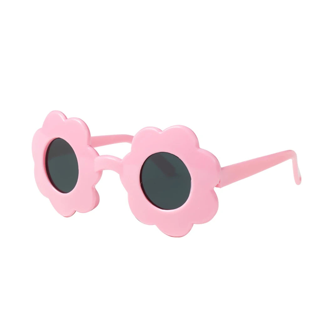 Cute Doll Glasses 18inches Reborn 1/6 Blyth Doll Fashion Flowers Crown Heart Shape Sunglasses DIY Accessories