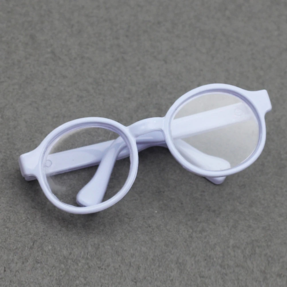 Labubu 6.5cm/9cm Fashion Accessories Cute Plastic  Glasses for 15cm/17cm Labubu for 60cm BJD Dolls and 1/3 BJD Dolls Toy Glasses