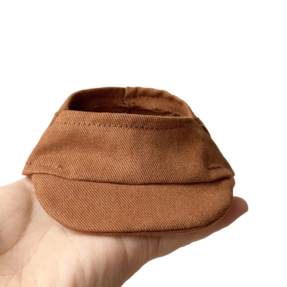 For 17cm Labubu Clotheing Dolls Accessories Cute Hat DIY Gift Doll Accessories Sitting Party Game DIY Gift Toys