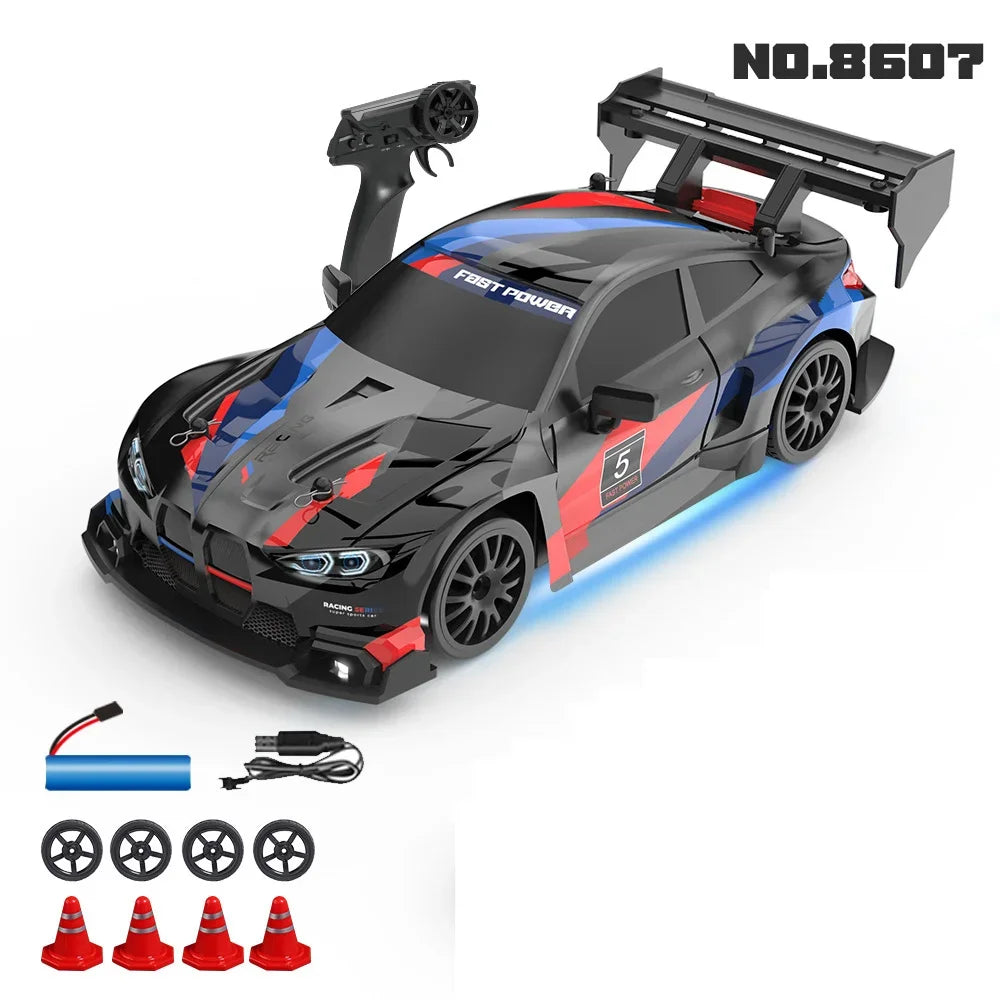 1:24 Mini 2.4G 4WD 30KM/h RC Drift Car GTRPRO AE86PRO - RTR Metal Tires, Ready to Race | Kids' Toy, Birthday Gift