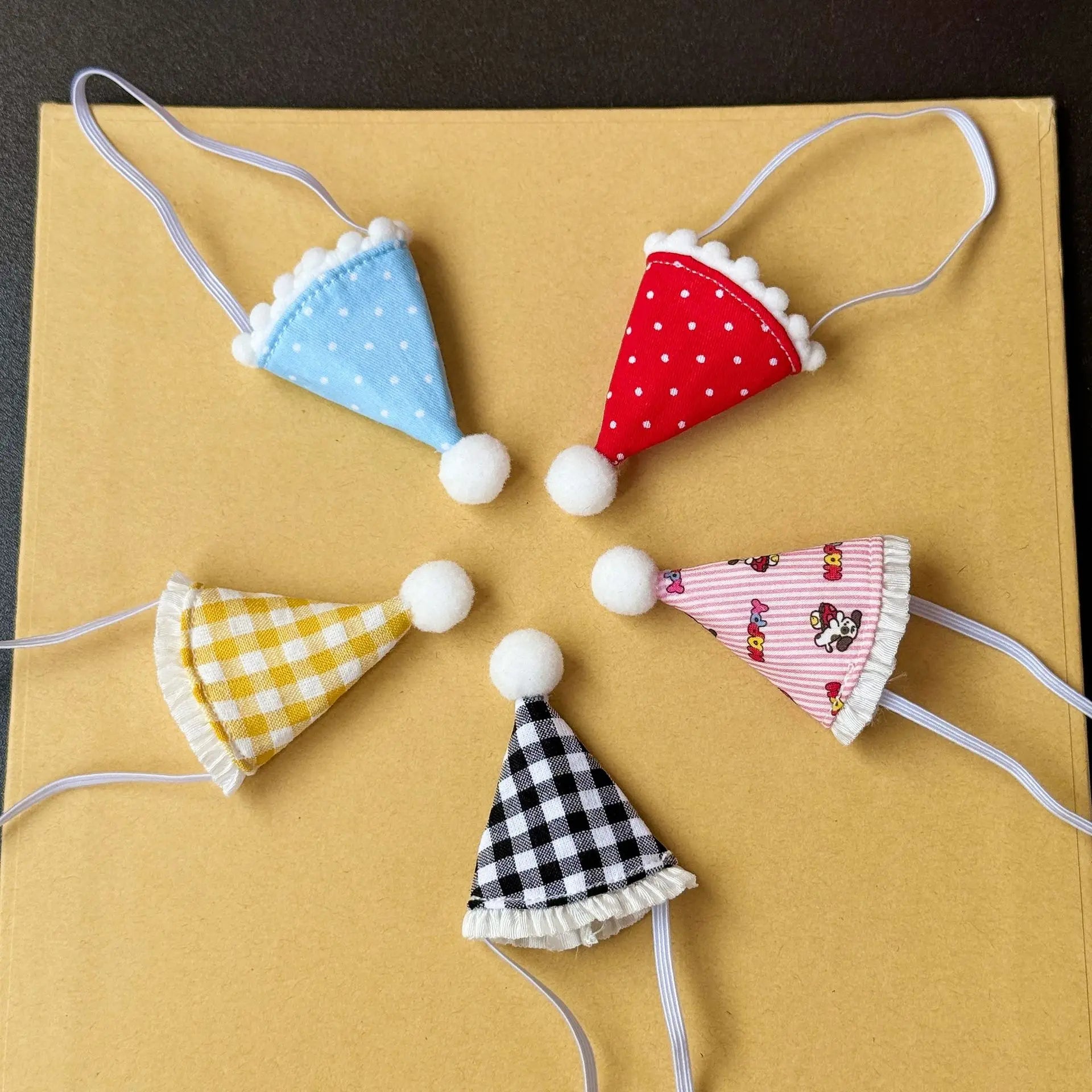 15cm Dolls Hat 17cm Labubu Clothes Mini Hat Doll Accessories Changing Dress Game Birthday Party Mini Hat DIY Gift Finger Toys