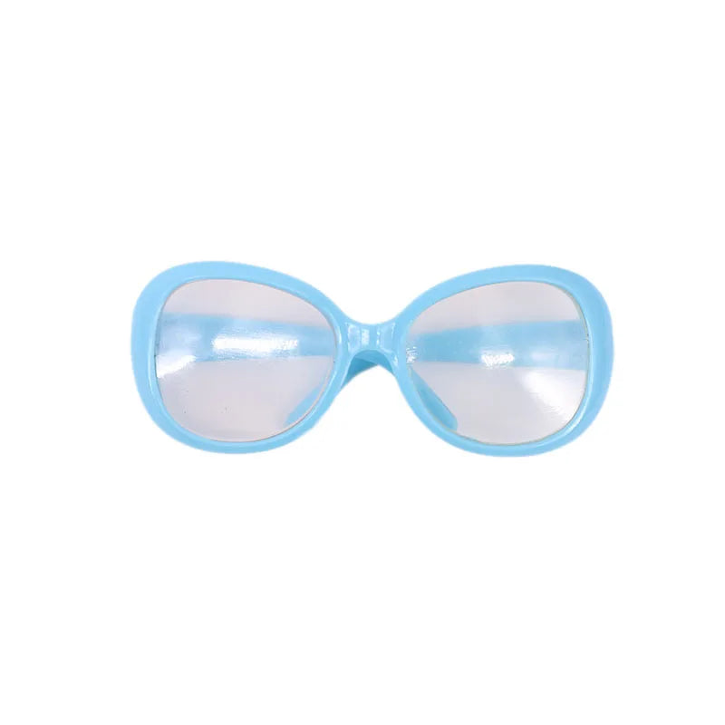 Doll Clothes Glasses 10 Colors Doll Accessories Fit 18 Inch American Doll Gift&43Cm Born Doll Baby For Our Generation Girl's Toy