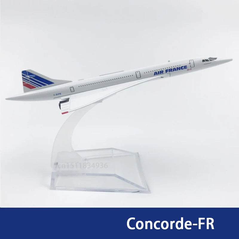 6Inch 15CM A380 A350 A330 A320 Concorde Diecast Airplane Model For Gift Collection