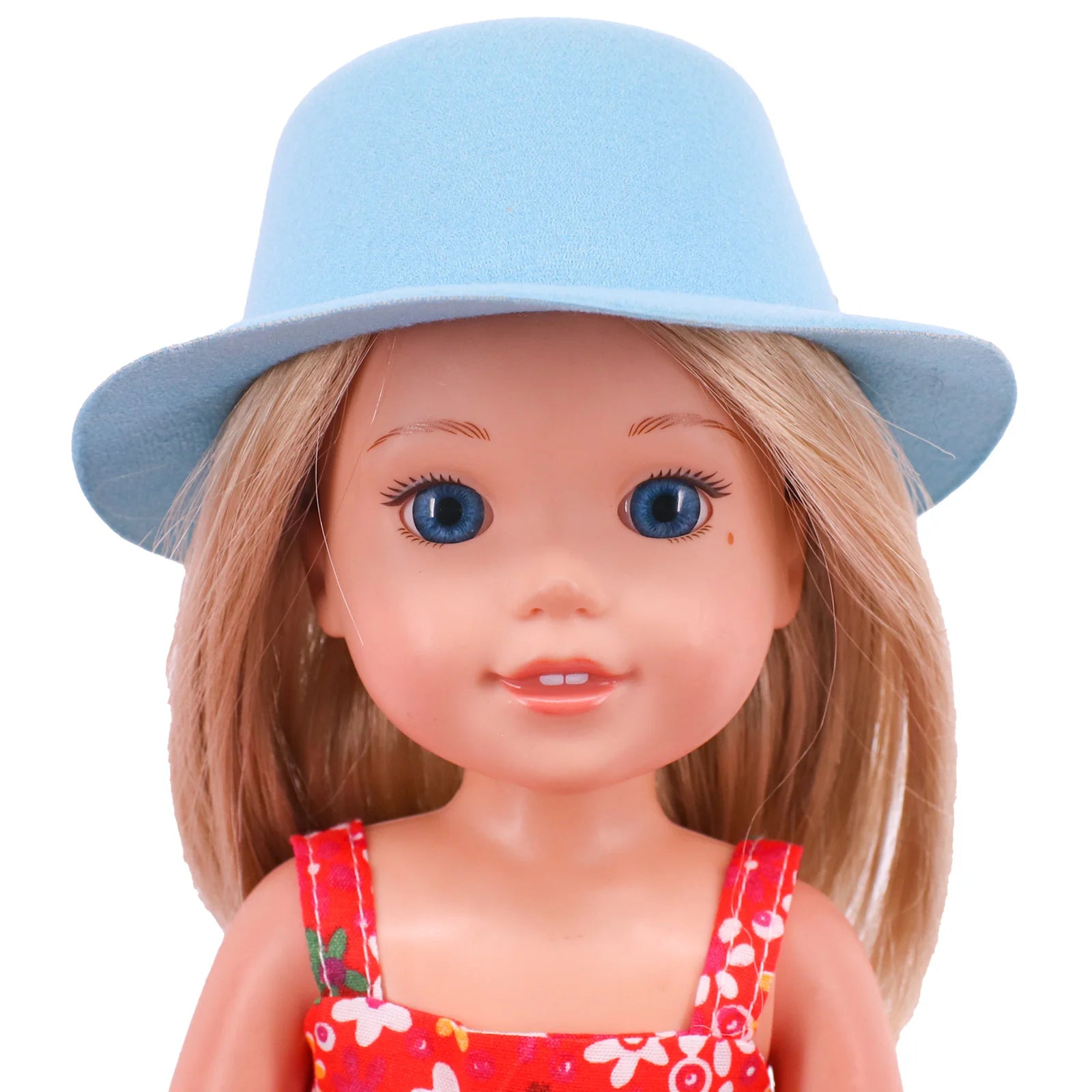 Plush Cute Doll Hat For Paola Reina & 1/3 1/4 1/6 BJD Blyth & 14.5 Inch Wellie Wisher Doll Clothes Accessories
