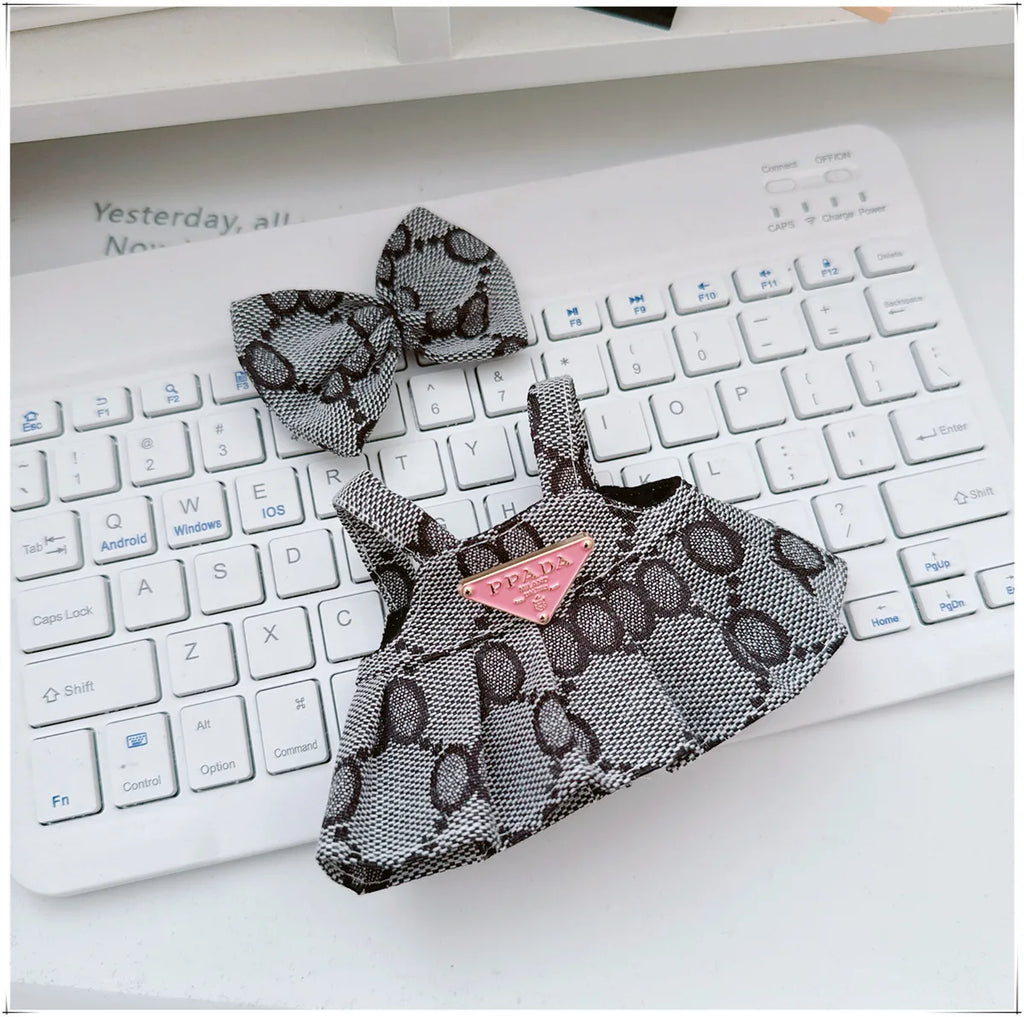 For 17cm Labubu Doll Clothes V1 V2 Doll Clothing Accessories Hat Overall Dress Shoes Bag Doll Accessories Sitting Party Game Toy