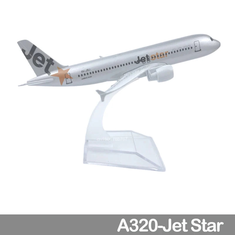 6Inch 15CM A380 A350 A330 A320 Concorde Diecast Airplane Model For Gift Collection