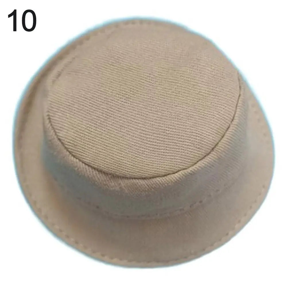 Doll Fisherman Hat Doll Hat Doll Accessories For 1/12 obitsu Doll for doll head circumference 13~15cm Toy Dress Up Accessory