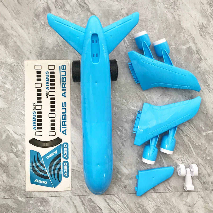 Large sized airplane toys, children's inertia airplane toy models, boys and girls, Christmas gifts, New Year gifts