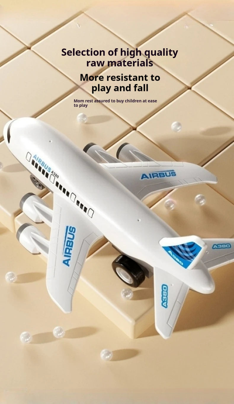 Large Children's Inertia Toy Airplane Boys Model Gift Aircraft Model for Kids Big Size Toy Plane Present for Boys