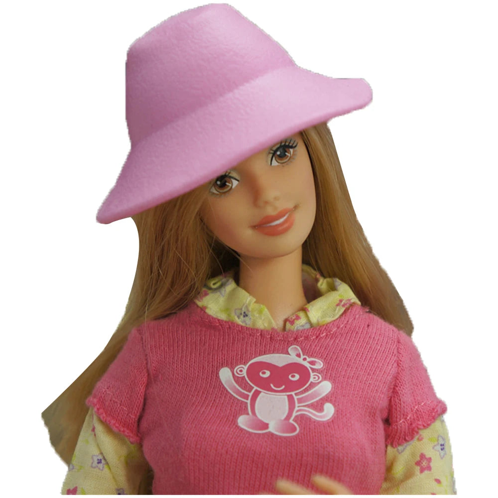 NK Official Mix Doll Accessories 1/6 Doll Clothes Doll Toy hous Cowboy Hats Sunglasses Caps Shoes 11.5 Inch Doll house Toys JJ