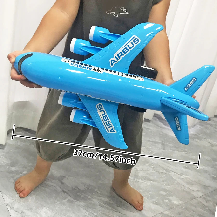 Large sized airplane toys, children's inertia airplane toy models, boys and girls, Christmas gifts, New Year gifts