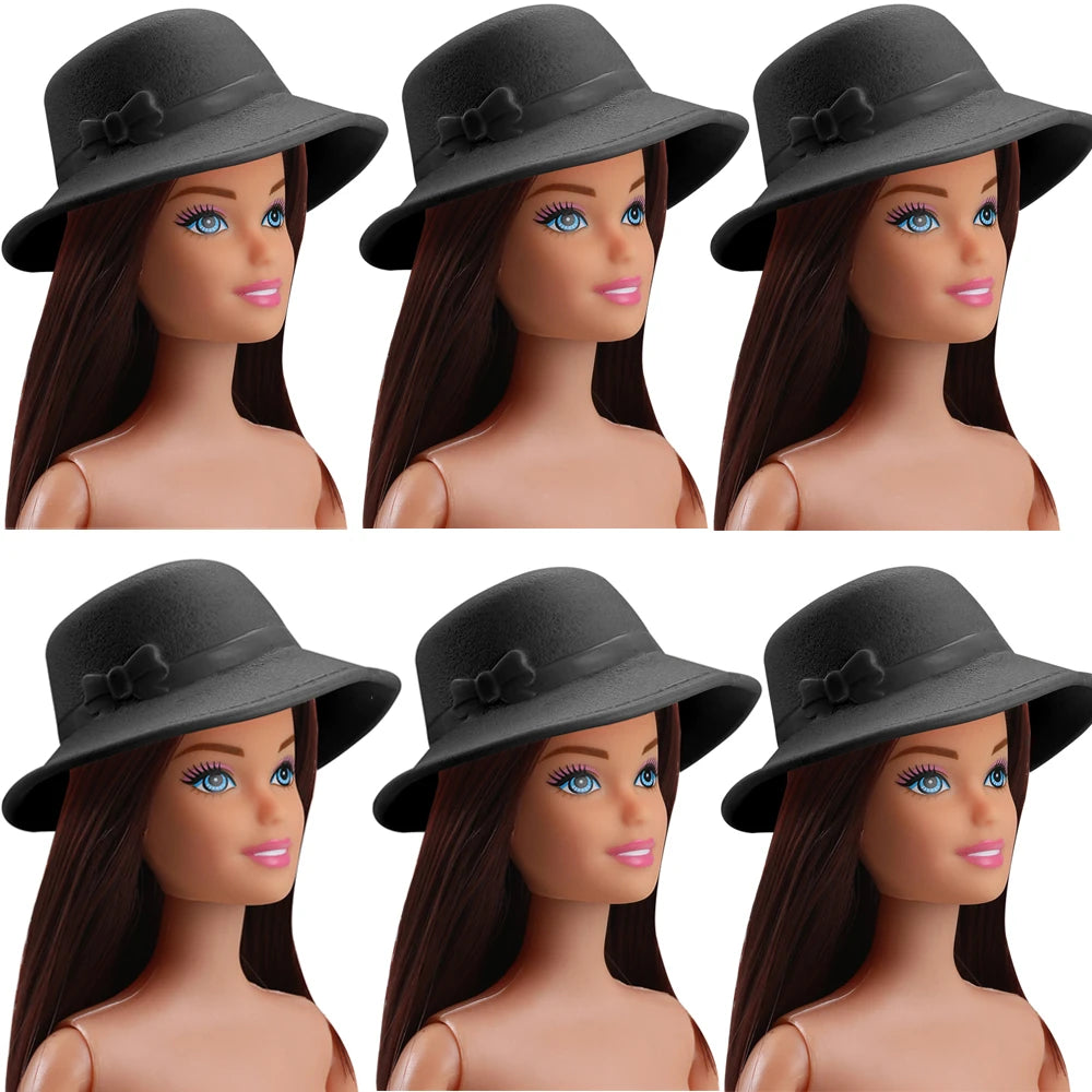 NK Official Mix Doll Accessories 1/6 Doll Clothes Doll Toy hous Cowboy Hats Sunglasses Caps Shoes 11.5 Inch Doll house Toys JJ