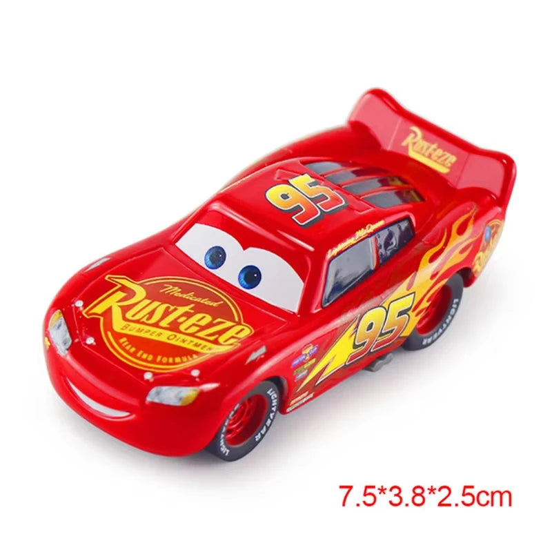 NEW Disney Pixar Cars 3 Toy Lightning McQueen Jackson Frank Airplane Champion Metal Diecast Model Car For Kid Birthday Xmas Gift