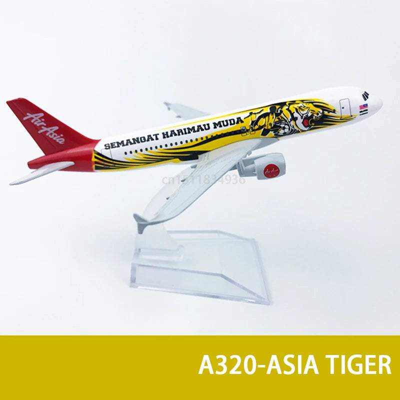6Inch 15CM A380 A350 A330 A320 Concorde Diecast Airplane Model For Gift Collection