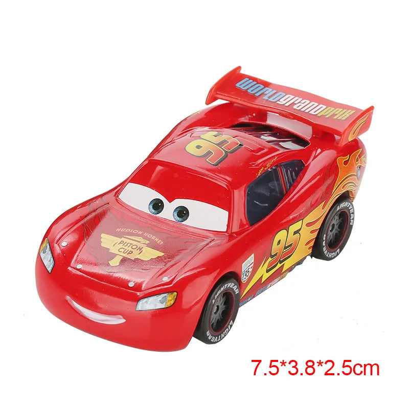 NEW Disney Pixar Cars 3 Toy Lightning McQueen Jackson Frank Airplane Champion Metal Diecast Model Car For Kid Birthday Xmas Gift