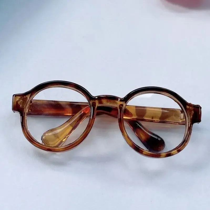 For 10/15cm Cotton/Ropa Labubu Glasses Cute Plastic Glasses Delicate Workmanship For Dolls Toy Glasses Accessories