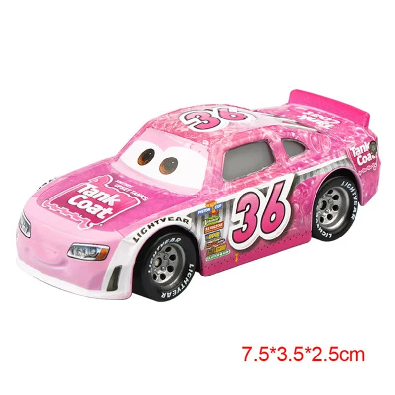 NEW Disney Pixar Cars 3 Toy Lightning McQueen Jackson Frank Airplane Champion Metal Diecast Model Car For Kid Birthday Xmas Gift