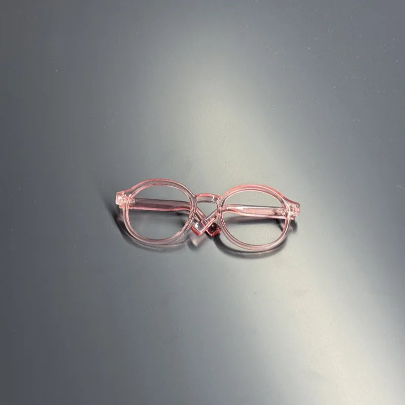 Fashionable Plastic Glasses For Labubu 3.0 Colorful Glasses Mix Match Doll Ornament  Accessories Macaron BJD