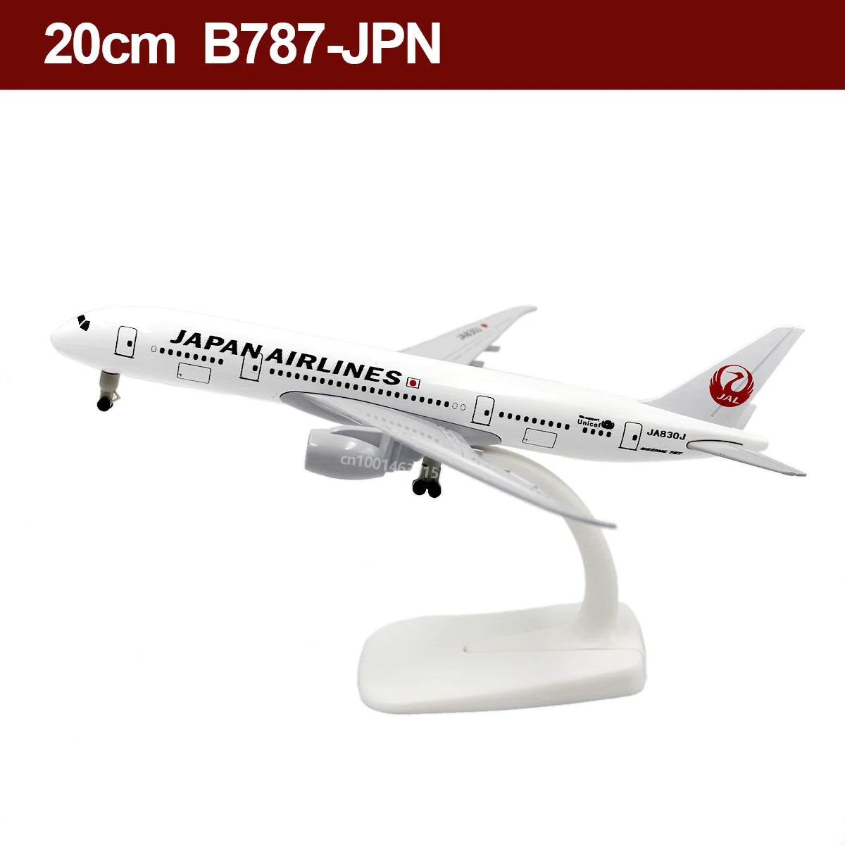 20CM Diecast Alloy Antonov An-225 "Mriya" B747 777 787 A380 350 330 Airplane Model 1/400 Scale