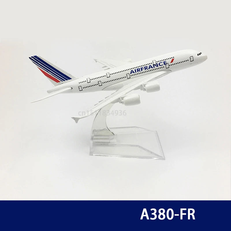 6Inch 15CM A380 A350 A330 A320 Concorde Diecast Airplane Model For Gift Collection